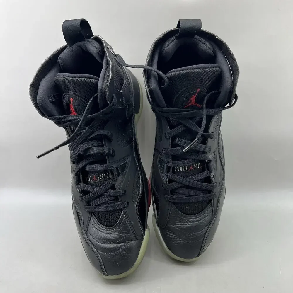 Nike Air Jordan Jumpman Two Trey Black Shoes Men Size 13 Black Comfort Sneakers